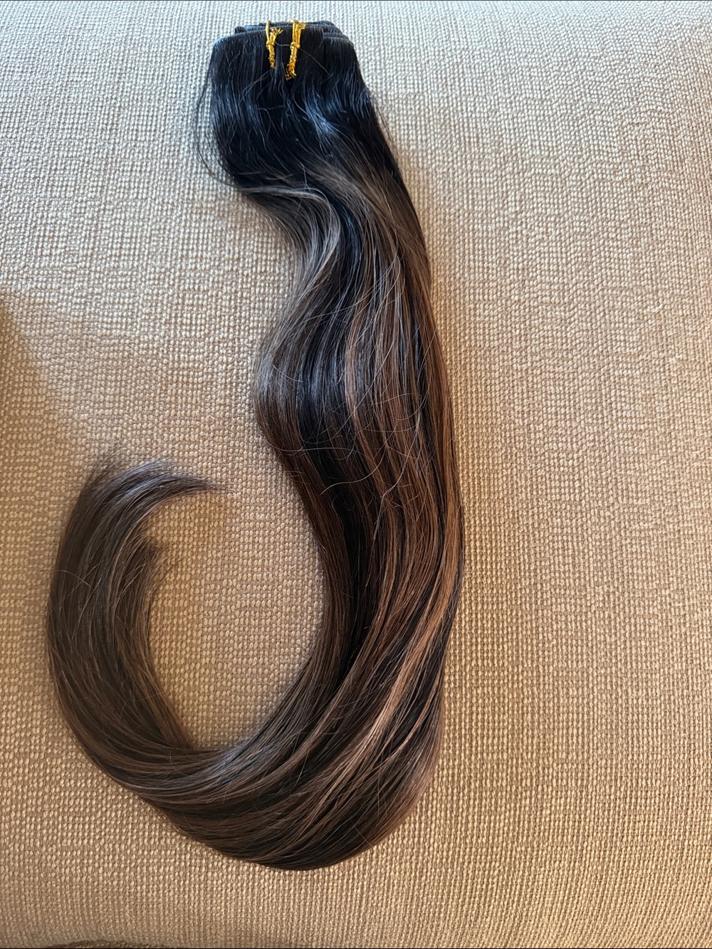Goo Goo Hair Extensions  Clip In Hair T1B/6P1B 22”Inch - Picture 6 of 8